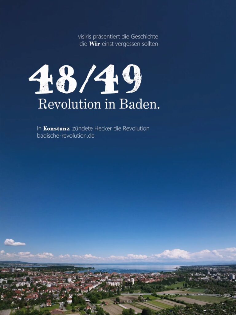 Wo der Heckerzug begann Am 12. April 1848 zog Friedrich Hecker von Konstanz aus los - mit dem Ruf nach einer deutschen Republik. Es war der Moment, in dem aus Worten eine Bewegung wurde: Der Funke der Freiheit, der in Offenburg mit den 13 Forderungen gezündet wurde, loderte nun auf. Von hier aus...