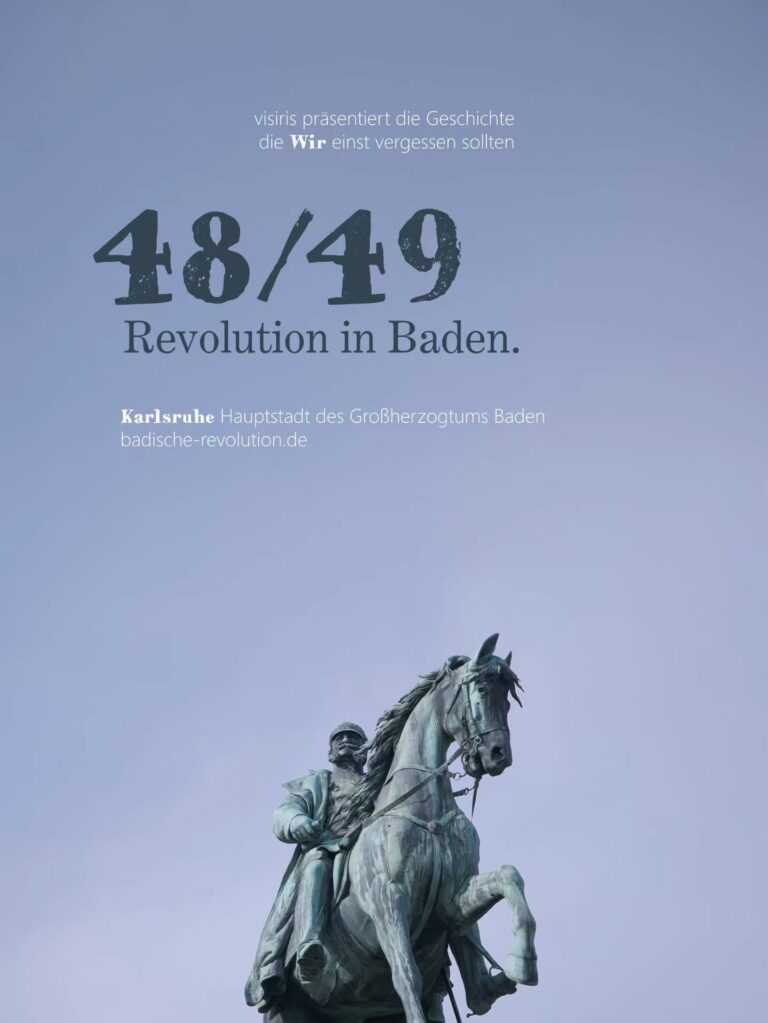 Warum ist Karlsruhe für die Geschichte der Badischen Revolution so wichtig? Weil sich hier, in der Residenzstadt des Großherzogs, 1849 das Schicksal der ganzen Bewegung entschied. Im Ständehaus tagte die liberalste Volksvertretung Deutschlands - im ersten eigens errichteten Parlamentsgebäude des...